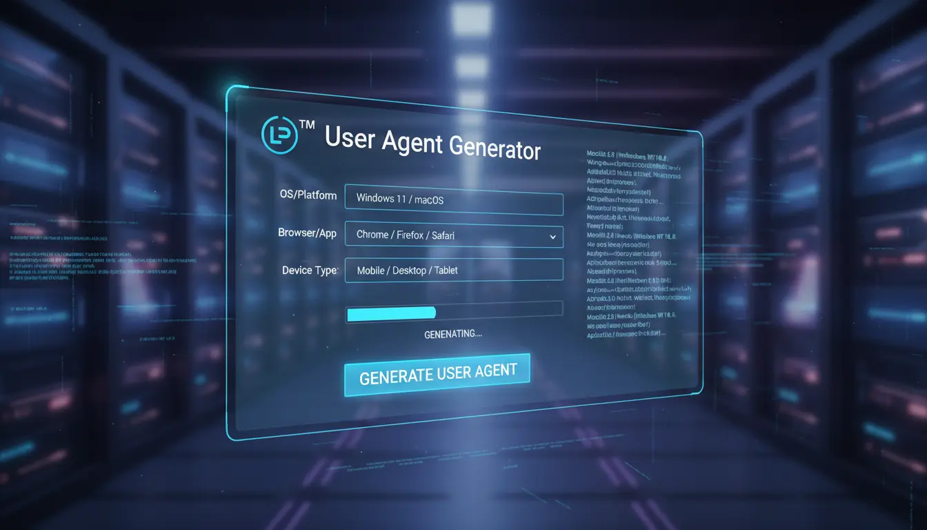 LP™ User Agent Generator V 1.0.0 Test Version